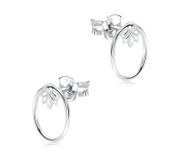 Silver Stud Earring STS-6094